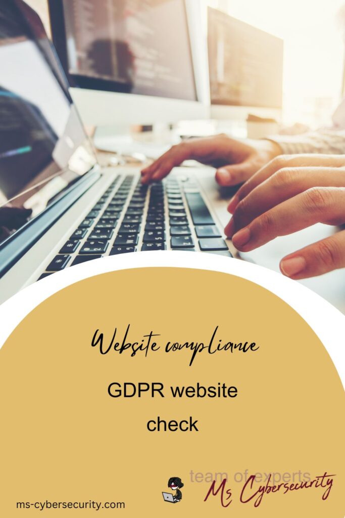 GDPR Website compliance